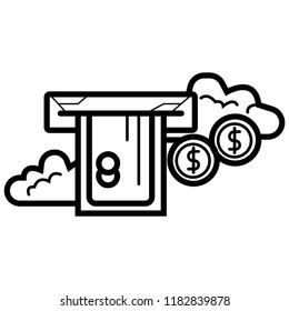 ATM credit payment