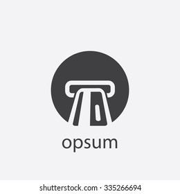 atm cut identity template icon design element