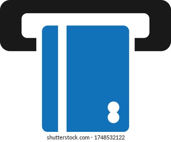 Atm icon. Card icon vector