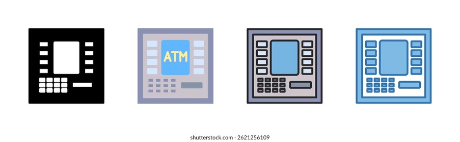 ATM-Symbolelement für Design