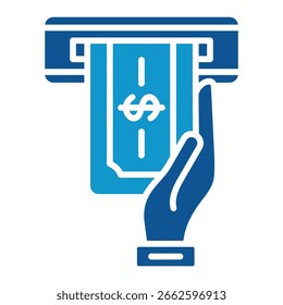atm icon element for design