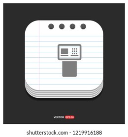 ATM Icon - Free vector icon