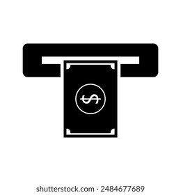 ATM icon illustrated in vector
