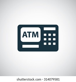 atm icon, on white background