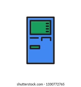 atm icon. payment icon vector design