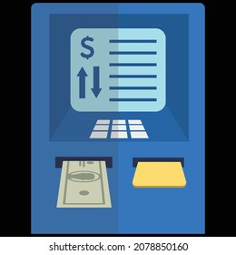 ATM icon vector illustration design