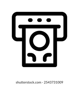 Icono de la línea del Vector para su Sitio web, móvil, presentación, y diseño del logotipo.