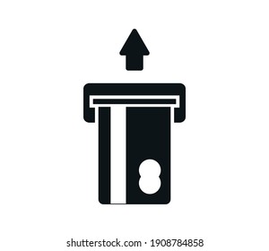 ATM icon vector logo design template