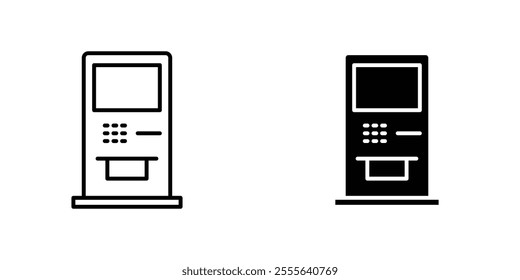 ATM icons for app and websites.
