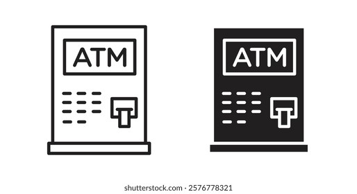 ATM icons pack for ui designs