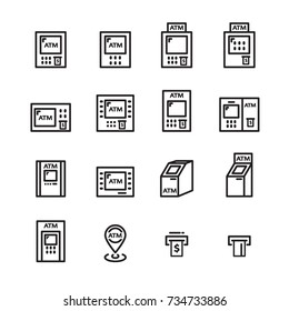 atm line icon