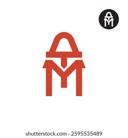 ATM Logo Letter Monogram Design