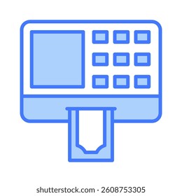 Atm Machine Icon Element for Design