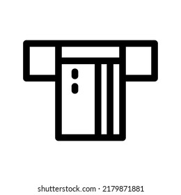 Symbol oder Logo eines Automaten einzeln auf Zeichen, Vektorgrafik - hochwertige Vektorsymbole in schwarzem Stil
