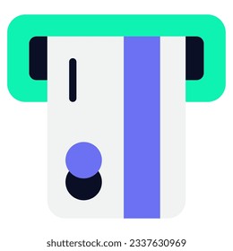 Los iconos de la máquina ATM se pueden usar para uiux, infografía, ilustración, etc