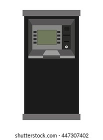 atm machine isolated icon design, vector illustration  graphic 