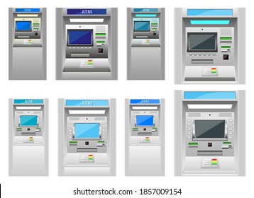 Atm machine vector design illustration isolated on white background