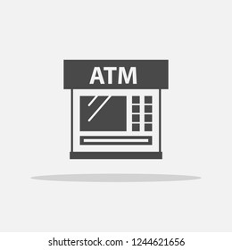ATM machine vector icon