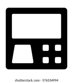 ATM Machine Vector Icon