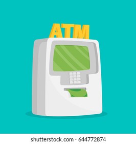 ATM machine - vector illustration