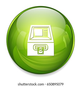 ATM money icon