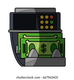 ATM money machine