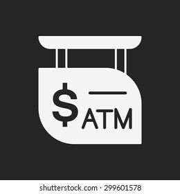 ATM sign icon
