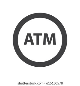 ATM Symbol Icon Design
