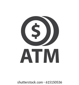 ATM Symbol Icon and logo Design