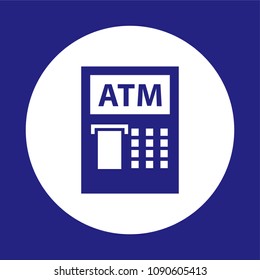 ATM terminal icon vector
