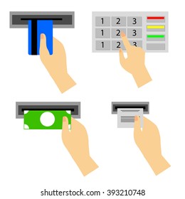 ATM Use Instruction 
