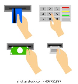 ATM Use Instruction 
