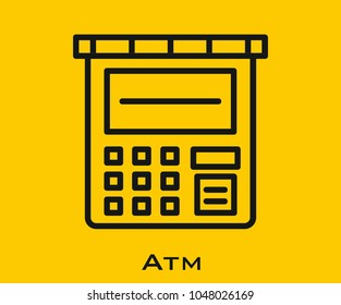 ATM Vector icon