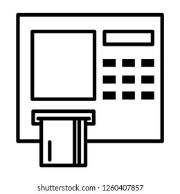 Atm vector icon