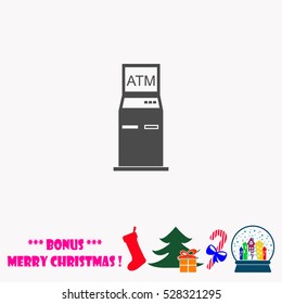 ATM  vector illustration.
