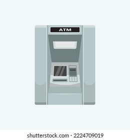 ATM-Vektorgrafik, ATM-Flachsymbol