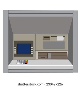 ATM vector, atm machine, cash machine, electronic