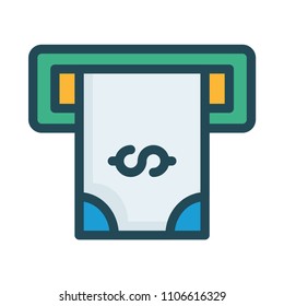 ATM withdraw cash 