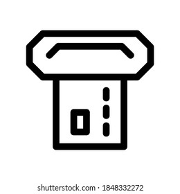 atm withdrawal icon or logo isolated sign symbol vector illustration - high quality black style vector icons
