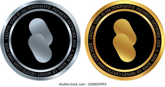 ilustraciones del vector de moneda digital atmchain-atm. 3 quinquies ilustración.