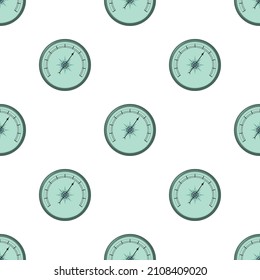 Atmosphere barometer pattern seamless background texture repeat wallpaper geometric vector