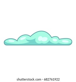 Atmosphere cloud icon. Cartoon illustration of atmosphere cloud vector icon for web design