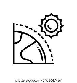 atmosphere icon. vector line icon for your website, mobile, presentation, and logo design.