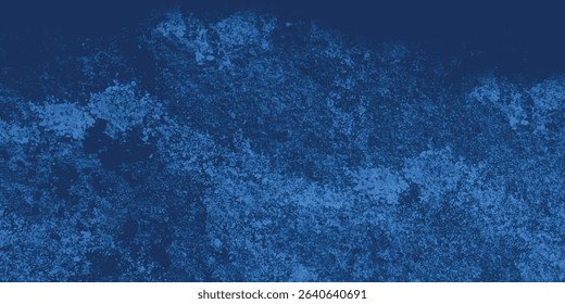Atmospheric abstract blue texture featuring a mysterious central shape emerging from a grungy background

