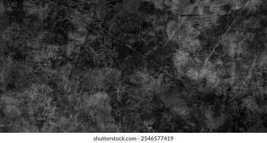 Atmospheric Black Grunge Background with Subtle Scratches and Layered Textural Depths
