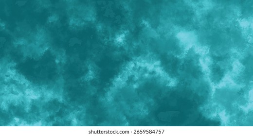 Atmosphärisches farbiges Wolkenmuster mit verblasstem Aquarellstil perfekt für vintage verträumte Kunstwerke

