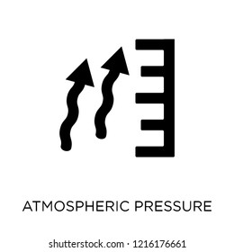 atmospheric pressure icon. atmospheric pressure symbol design from Weather collection. Simple element vector illustration on white background.