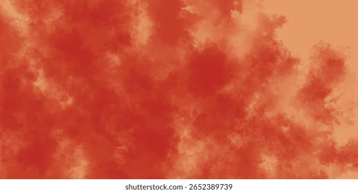 Lavado atmosférico de nubes rojas oxidadas que se desvanecen en una paleta arenosa

