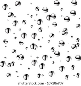 Atom 3d vector isolated molecule illustration