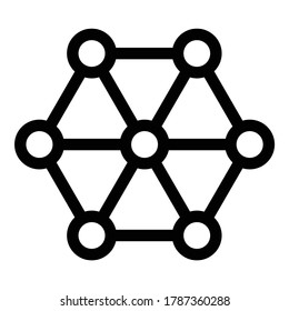 Atom   Icono Plano De Química Aislado En Fondo Blanco